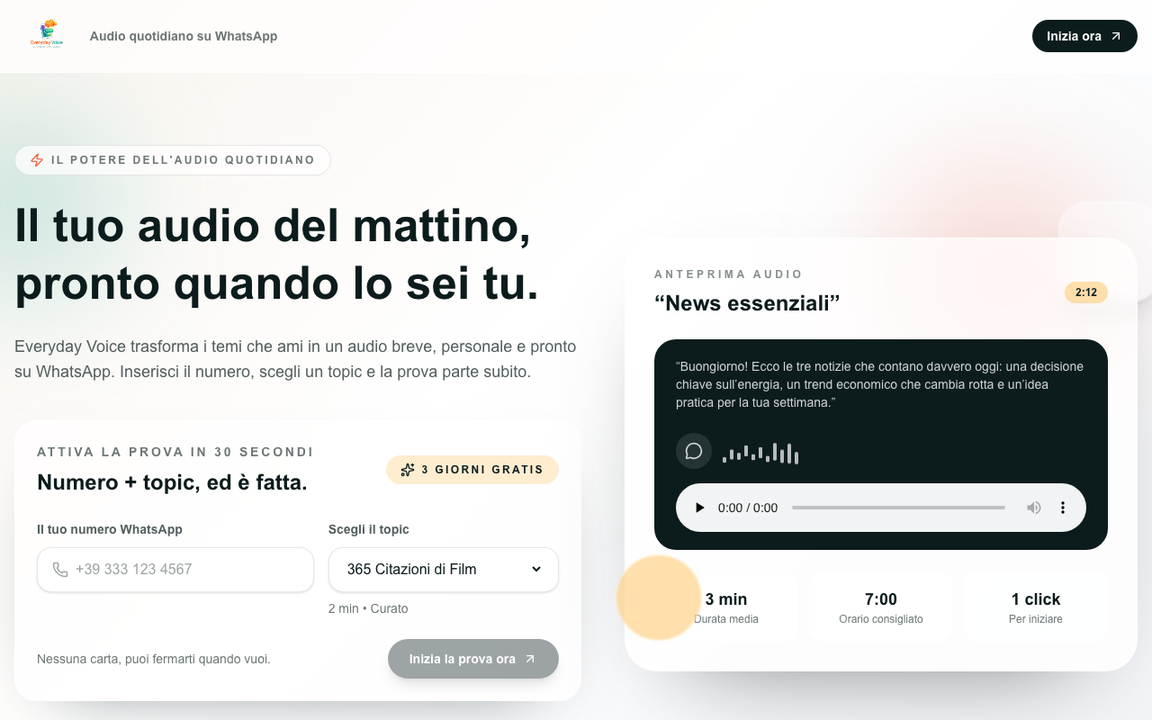Everyday Voice PWA